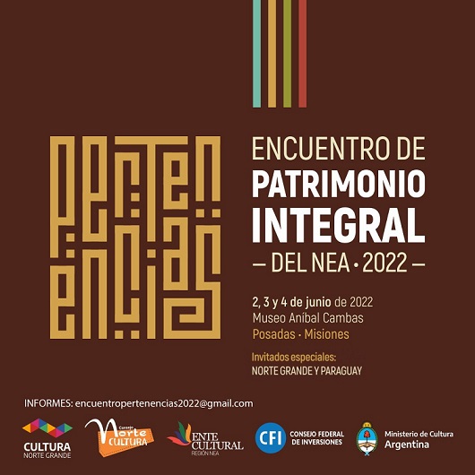 Corrientes participará del Encuentro de Patrimonio Integral del NEA