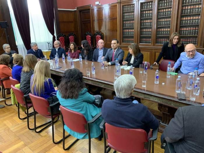 Gustavo Valdés, Rectores y Bullrich firmaron un documento en defensa de la universidad pública